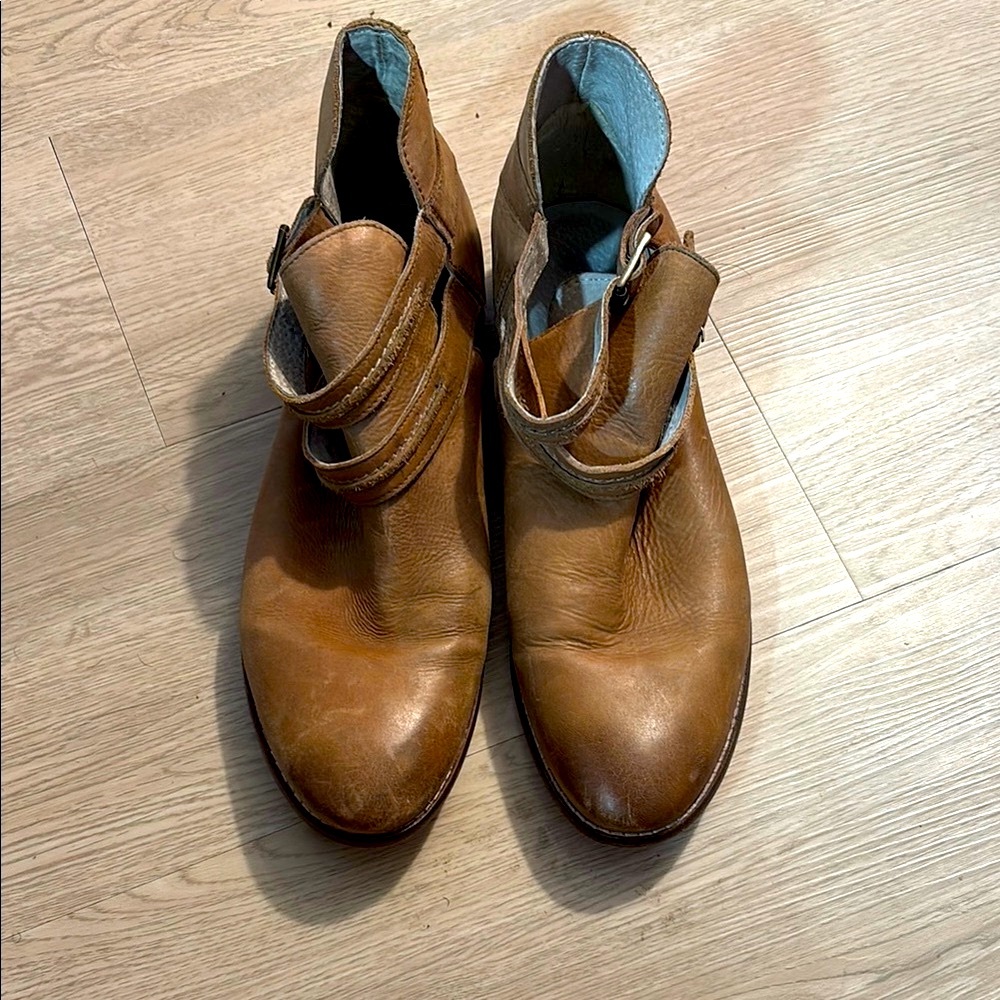 Free People Womens Booties- Leather 42